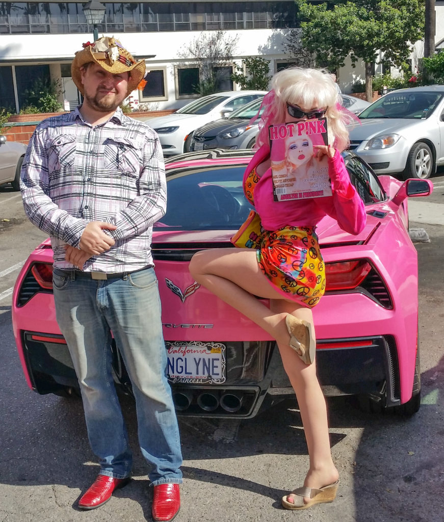 The elusive photo with Angelyne - Not worth it